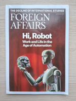Revista Foreign affairs, nr. 4, volume 94, july-august 2015. Hi, robot