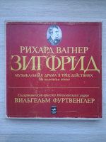 Simfoniceskii Orkestr Italianskogo Radio, Wilhelm Furtwangler - Siegfried, drama muzicala in trei acte (Richard Wagner, cinci viniluri)