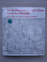 Some haystacks don't even have any needle