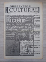 Ziarul observator cultural, nr. 31, 2000