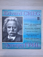 Bolshoi Symphony Orchestra of All-Union Radio, Gennady Rozhdestvensky, Viktor Eresko - Concert pentru pian si orchestra in La minor, op. 16. Poetic pictures pentru pian, op. 3 (Edvard Grieg)