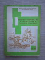 Buletin de informare si documentare a cadrelor didactice