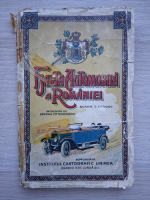 Constantin Teodorescu - Harta automobila a Romaniei (uzata)