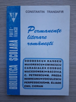 Constantin Trandafir - Permanente literare romanesti