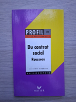 Florence Khodoss - Du contrat social. Rousseau