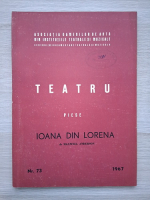 Maxwell Anderson - Revista Teatru, nr. 73, 1967