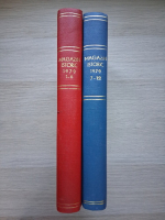 Revista Magazin istoric (12 numere colegate in 2 volume, 1979)