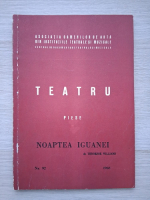 Tennessee Williams - Revista Teatru, nr. 92, 1968