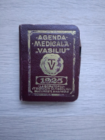 Teodor D. Vasiliu - Agenda medicala Vasiliu (1925)