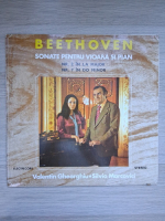 Valentin Gheorghiu, Silvia Marcovici - Sonate pentru vioara si pian: nr. 2 in La major. nr. 7 in Do minor (Beethoven)