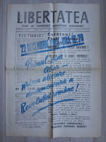 Ziarul Libertatea, nr. 1, anul I, decembrie 1989 (minima uzura)