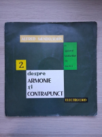Alfred Mendelsohn - In ajutorul iubitorilor de muzica 2. Despre armonie si contrapunct