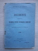 D. Iliescu - Documente privitoare la rasboiul pentru integrarea Romaniei (1924)