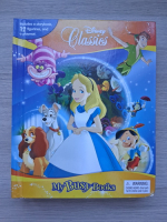 Disney classics. My busy books. Includes a storybook, 12 figurines, and a playmat