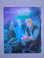 Frozen northern lights. The magic crystal