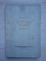 Georg Scherg - Giordano Bruno