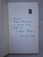 Nichita Stanescu - Sensul iubirii (cu autograful si dedicatia autorului, volum de debut, 1960)