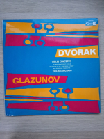Orchestra Of The Concerts De Paris, Walter Goehr, Ricardo Odnoposoff - Violin concertos in La minor, op. 82 and op. 53 (Alexander Glazunov, Antonin Dvorak)