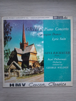 Royal Philharmonic Orchestra, George Weldon, Gina Bachauer - Concert pentru pian in La minor, op. 16. Dansuri norvegiene, op. 35. Suita lirica, op. 54 (Edvard Grieg)