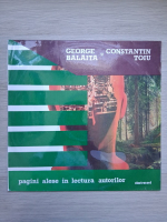 George Balaita, Constantin Costoiu - Pagini alese in lectura autorilor