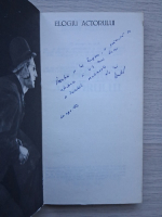Horia Deleanu - Elogiu actorului (cu autograful autorului)