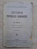 Nicolae Iorga - Istoria poporului romanesc (volumul 2, 1922)