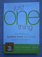 Rick Hanson - Just One Thing. Developing a Buddha Brain One Simple Practice at a Time