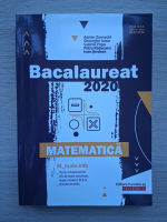 Adrian Zanoschi, Gheorghe Iurea, Gabriel Popa - Matematica. Bacalaureat 2020