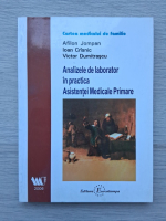 Afilon Jompan, Ioan Crisnic- Analizele de laborator in practica. Asistentei medicale primare