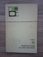 B. Barbat - Transformatoare de jaosa frecventa