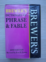 Brewer's Dictionary of Phrase and Fable (14th edition)