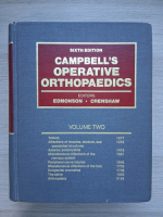 Campbell's operative orthopaedics (volumul 2, editia a 6-a)
