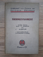 G. Bruhat - Cours de physique generale. Thermodynamique