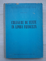 George Hanganu - Culegere de texte in limba franceza