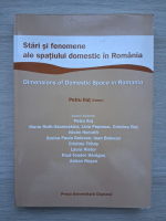 Petru Iliut, Maria Roth-Szamoskozi - Stari si fenomene ale spatiului domestic in Romania (editie bilingva)