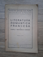 Pompiliu I. Andronescu Caraioan - Literatura romantica francesa (1946)