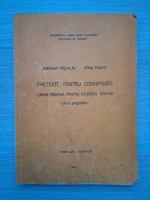 Pretexte pentru conversatie. Limba romana pentru studenti straini