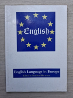 Reinhard Hartmann - The english language in Europe