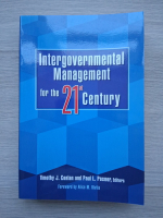 Timothy J. Conlan, Paul L Posner - Intergovernmental management for 21 st century