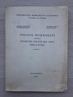 Victoria Moldovan, Alexandru Danciu, Victoria Precup, Doina Prunea - Snoave romanesti pentru studentii straini din anul pregatitor