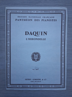 Daquin. L'hirondelle (1927, partituri)