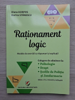 Diana Korpos, Dorina Stanescu - Rationament logic. Modele de exercitii cu raspunsuri si explicatii (editia a II-a)
