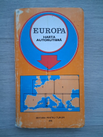 Europa. Harta autorutiera (ghid de calatorie)