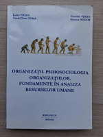 Eusebiu Tihan, Laura Tihan - Organizatii. Psihosociologia organizatiilor. Fundamente in analiza resurselor umane