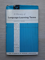 Janette H. Blair - A glossary of language learning terms