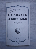 Leon Tolstoi - La sonate a kreutzer (1922)
