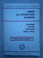Maria Boatca, Silvestru Boatca - Limba si literatura romana. Antologie de texte comentate  clasa a VIII-a