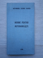 Norme pentru automobilisti