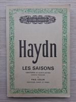 Paul Collin - Haydn. Les saisons (partituri)