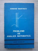 Armand Martinov - Probleme de analiza matematica